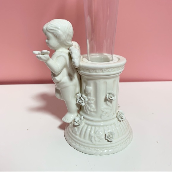 Vintage angel skinny vase - Picture 4 of 4